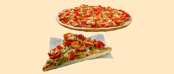 Cheese & Tomato Pizza  7" 