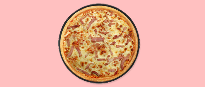 Bacon Pizza  7" 