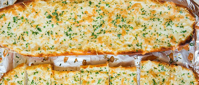 Garlic Bread (4 Slices) With Cheese 