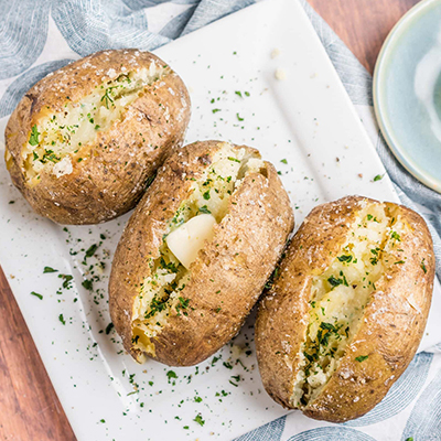 The Golden Fry Lochgelly  Butter Baked Potato